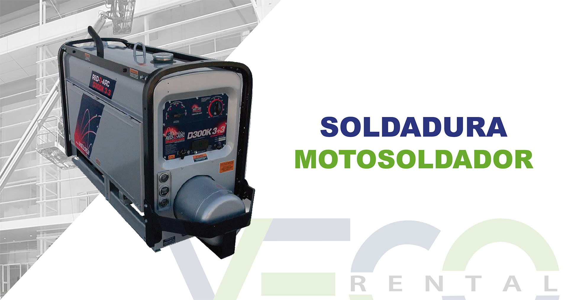 Soldadura: motosoldador Veco Rental